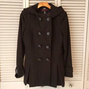 Vintage Miss Sixty Military Wool Jacket with Hood
